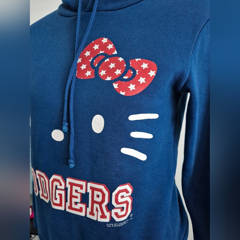 LA Dodgers x Hello Kitty Hoodie Youth Small Sanrio - Picture 3 of 6